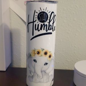 ***sold**stay Humble 20oz coffee tumbler
